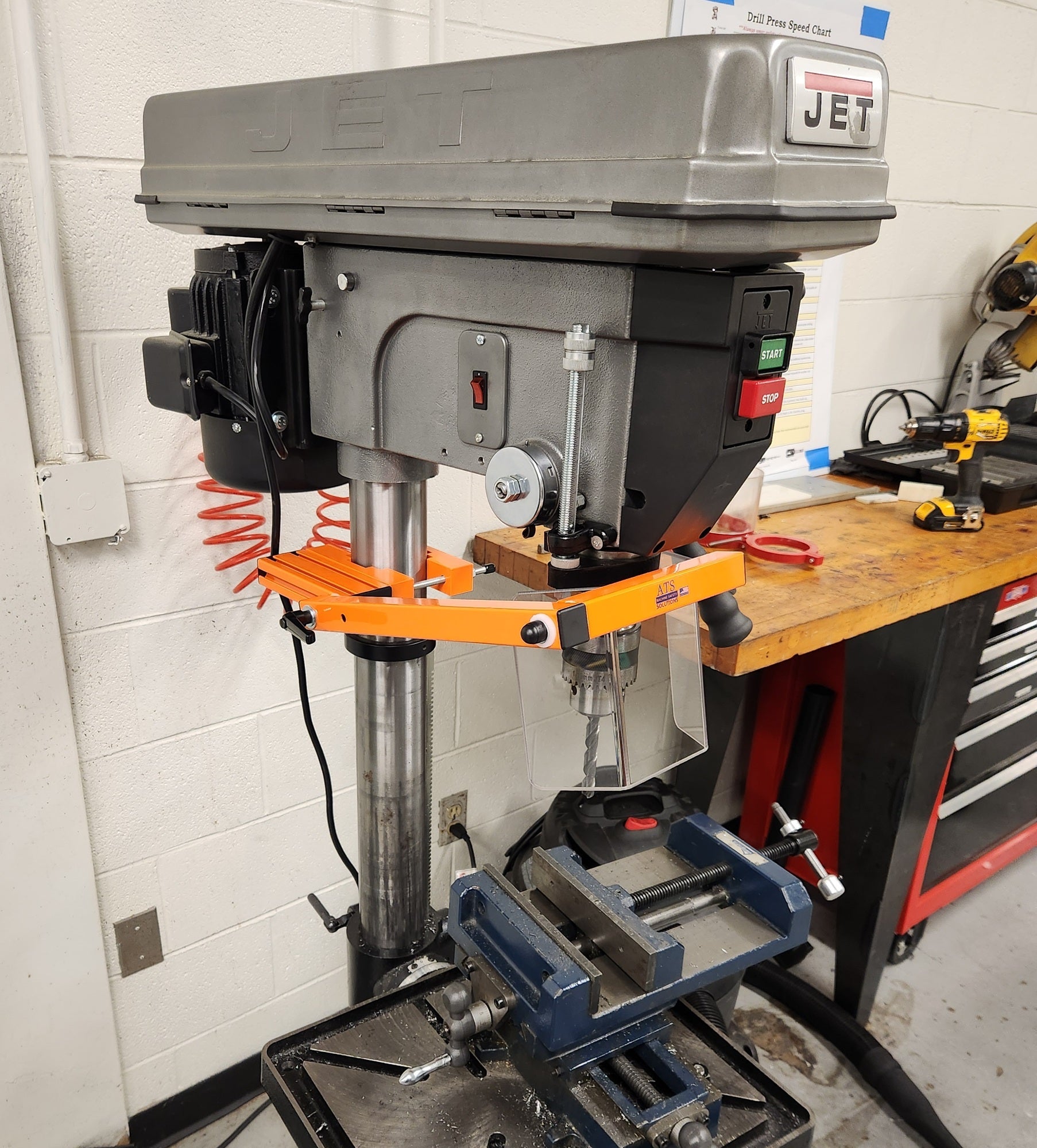 Drill Press Guard - Econ-Series - 2 Sizes Available — image 2