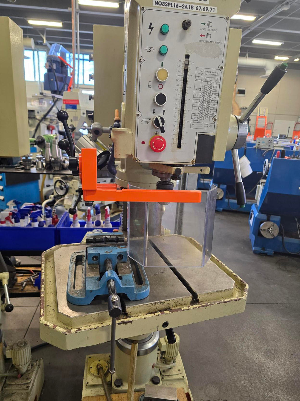 Drill Press Guard, Heavy Duty. Large Machines - Available in Standard or Interlocked Versions — image 8