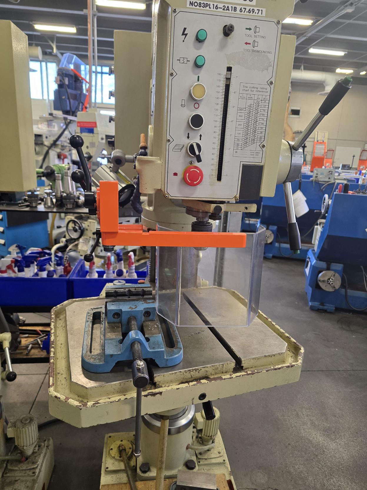 Drill Press Guard, Heavy Duty. Large Machines - Available in Standard or Interlocked Versions — image 8