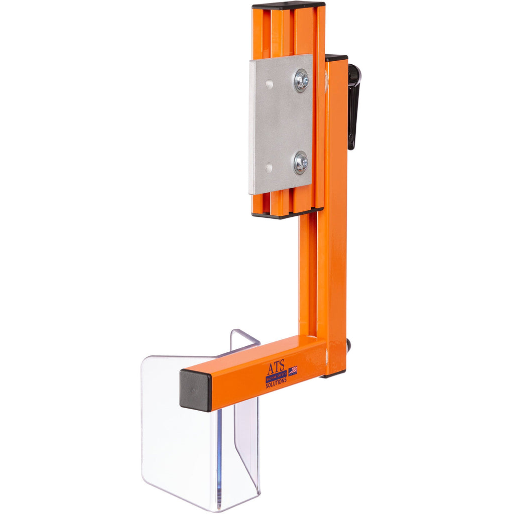 VB-ES0 vertical band saw guard — left front product view