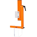 VB-ES1 vertical band saw guard — right front product view
